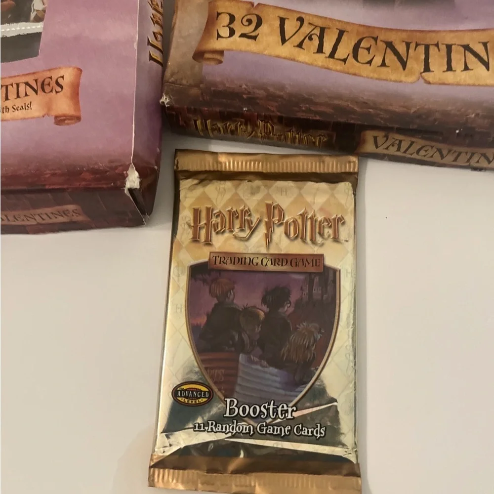 Harry Potter Chamber of Secrets Valentine collectors set : 3 separate pieces